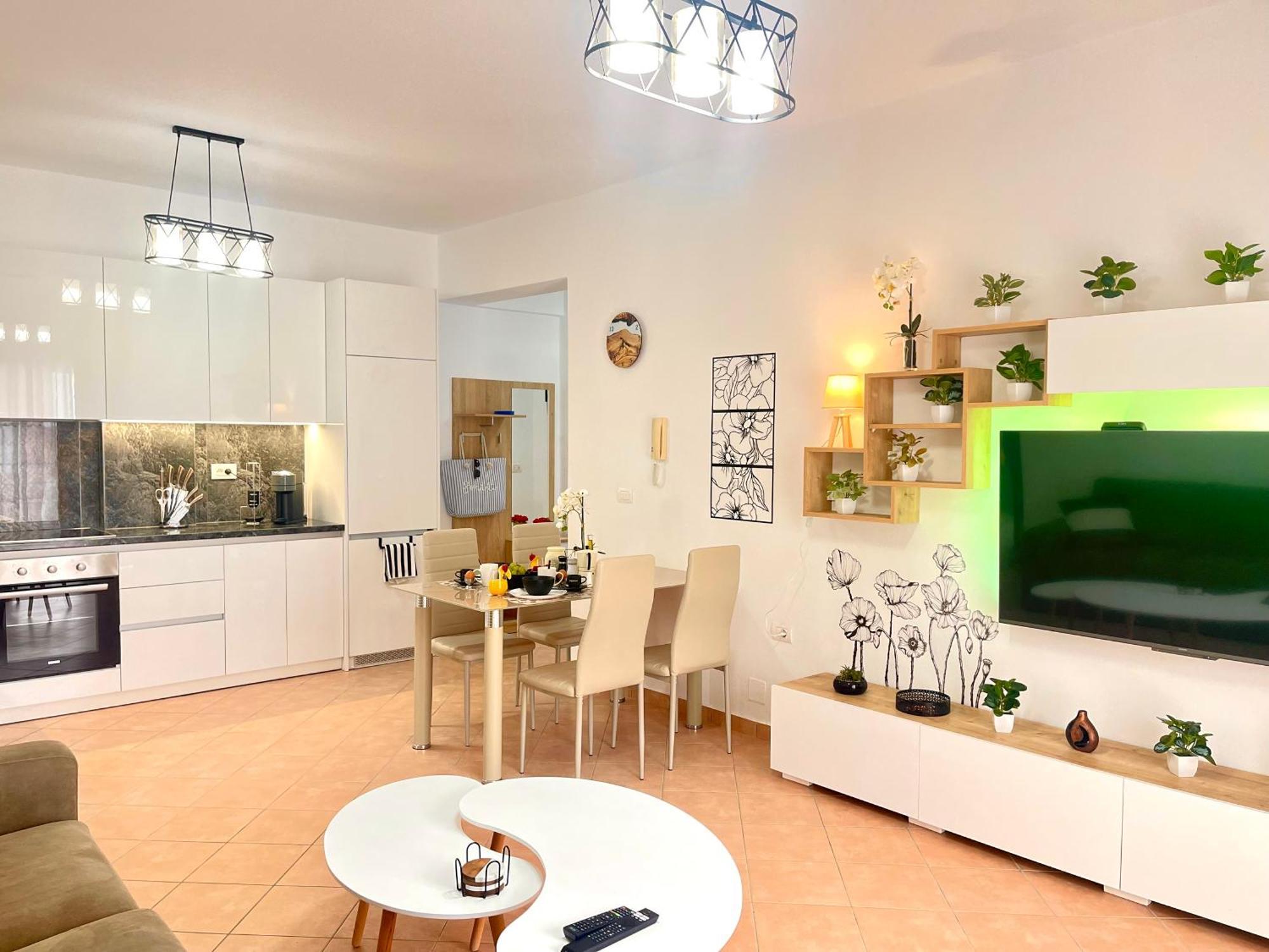 Onde Del Mare Apartment Sarande Bagian luar foto
