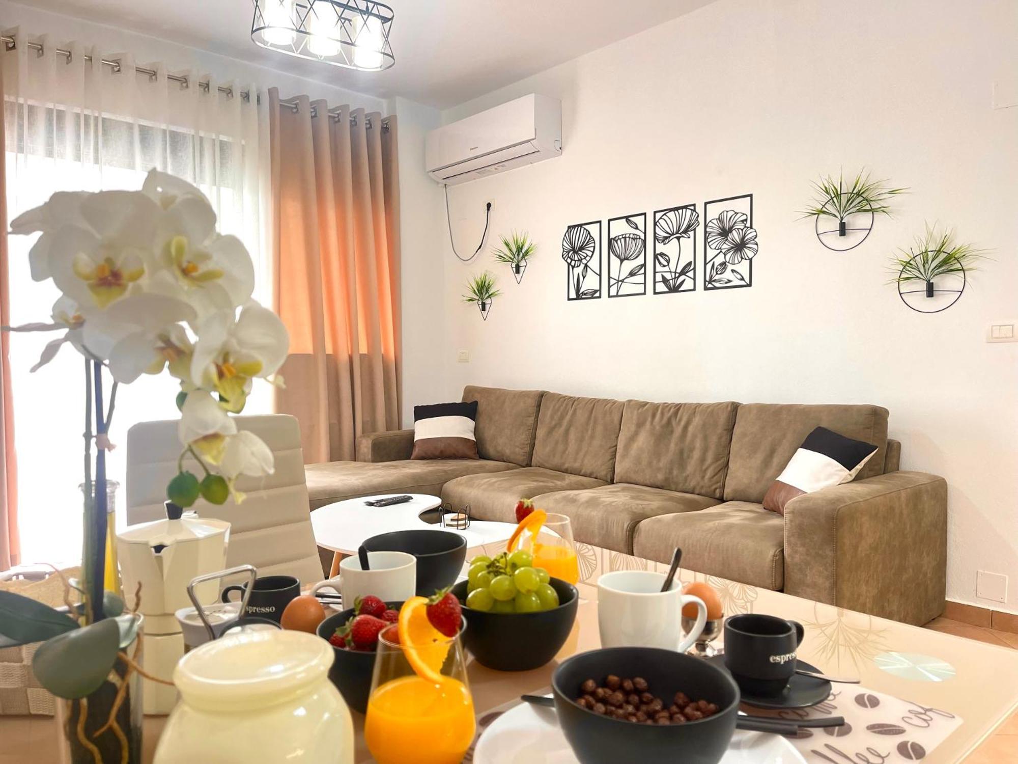 Onde Del Mare Apartment Sarande Bagian luar foto